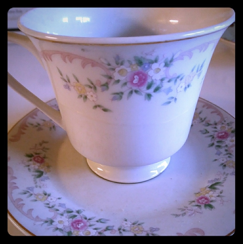 Vintage teacup and saucer